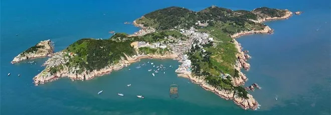 福建霞浦：山海相拥 滩岛相映